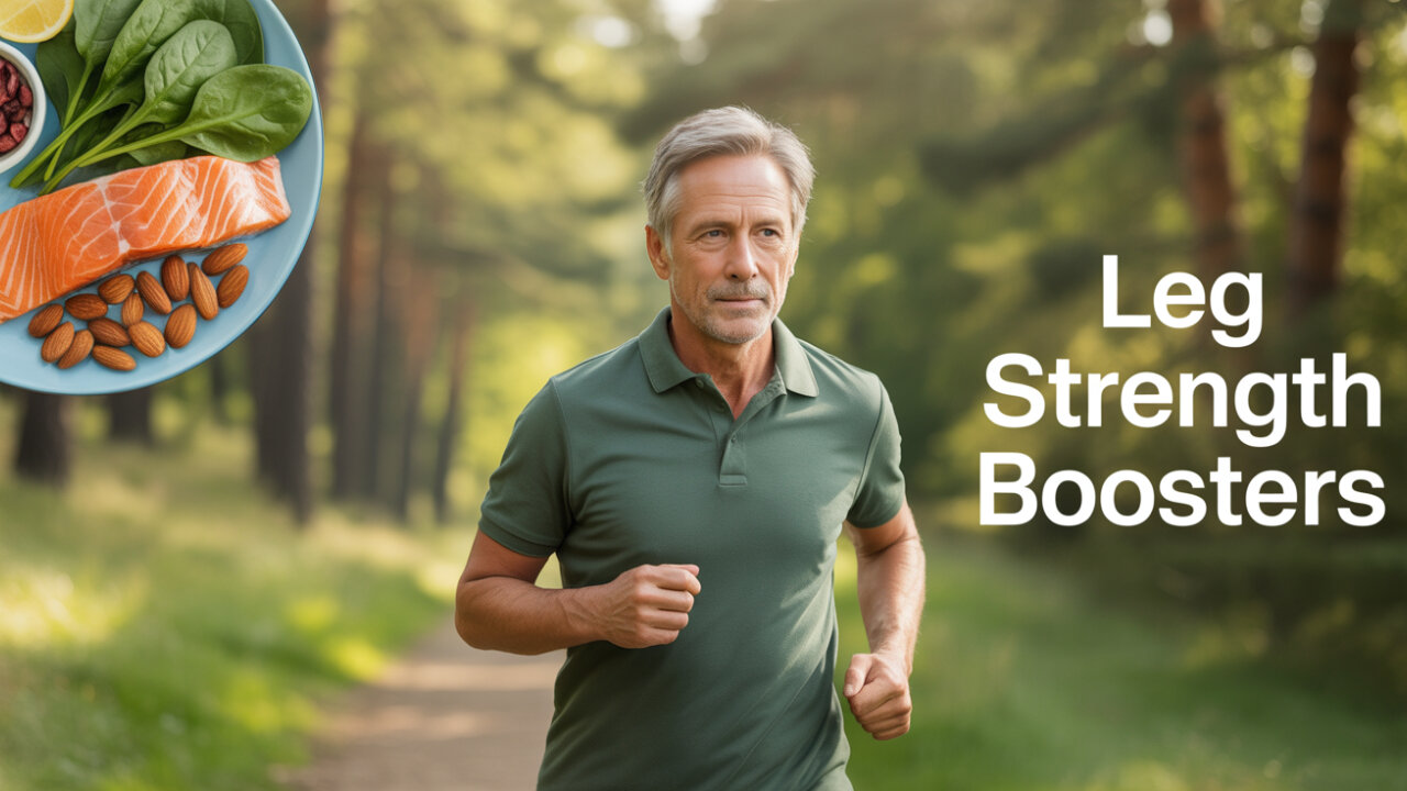 "Weak Legs After 60? Discover 3 Essential Vitamins to Regain Strength Fast!"