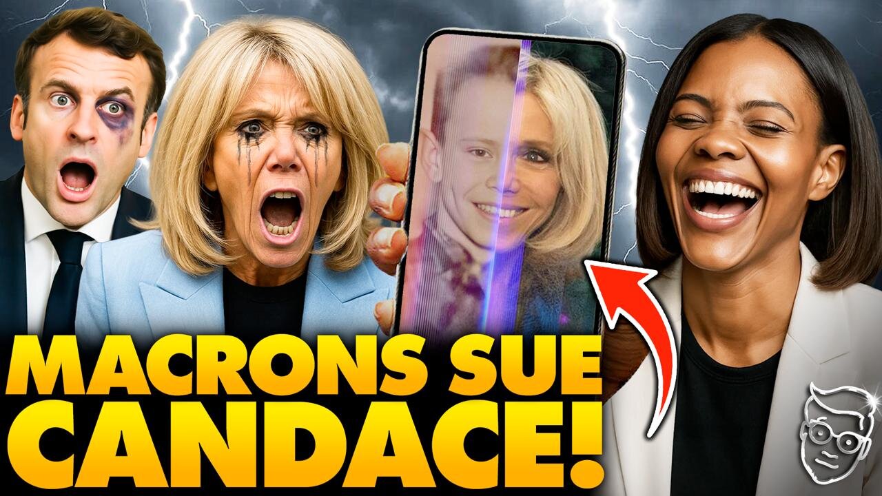 Brigitte Macron SUES Candace Owens For Calling Her 'A Man' in Total Psychotic Breakdown: 'Stop Now!'