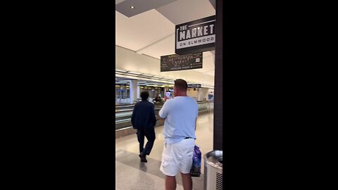 Drunk Man Steals Airport Golf Cart, Causes Chaos on Moving Walkway - Shocking Footage Inside!