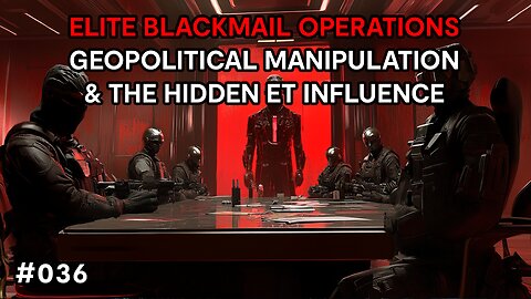 Elite Blackmail Operations, Geopolitical Manipulation, & The Hidden Extraterrestrial Influence