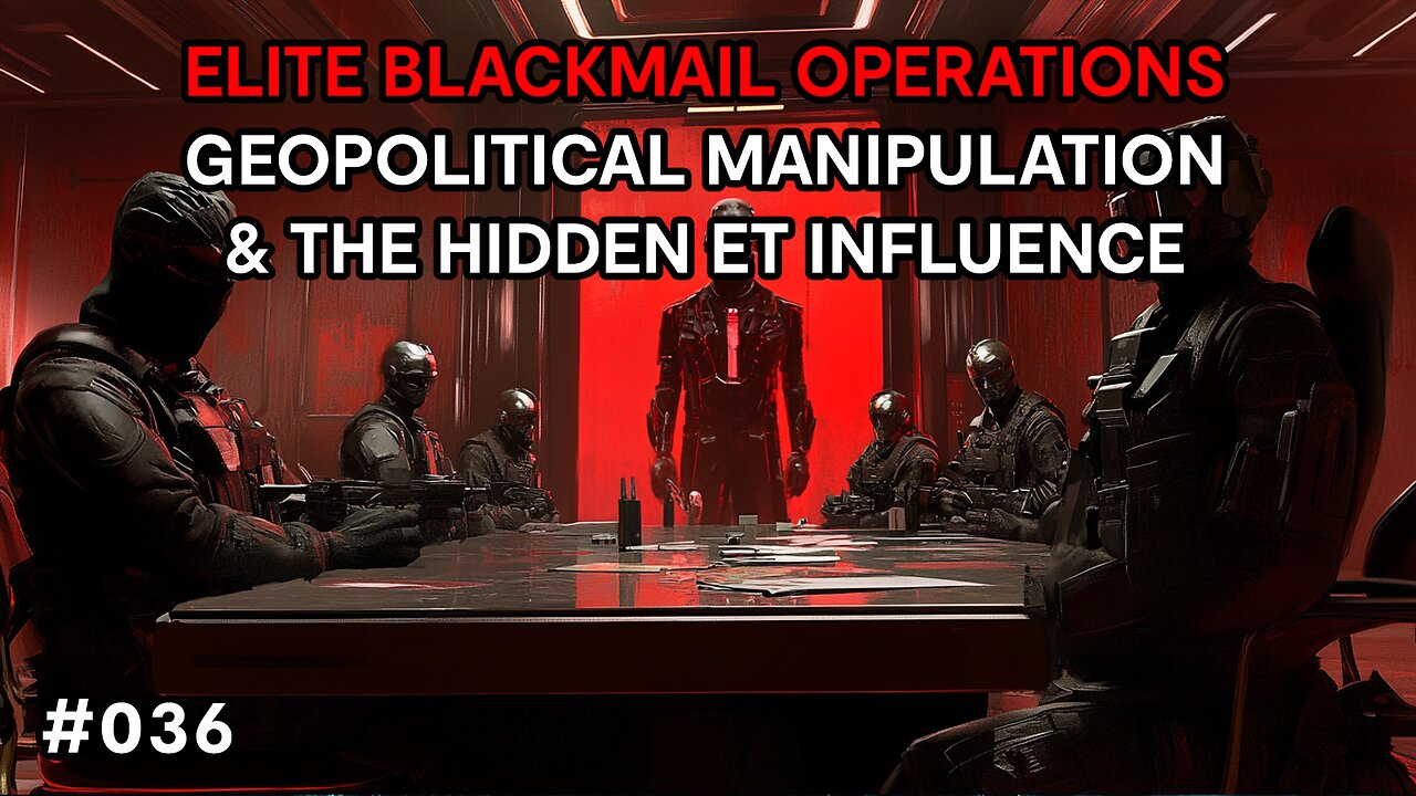 Elite Blackmail Operations, Geopolitical Manipulation, & The Hidden Extraterrestrial Influence