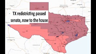 TX Senate passes map gaining 5 GOP seats