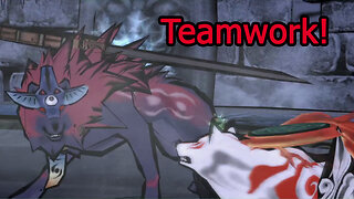 ZeroRaptor Plays Okami | Part 42 | Teamwork Makes the Dream Work