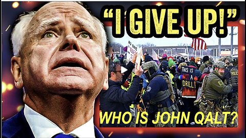 Tim Walz SURRENDERS as Minneapolis Police UNLEASHED to CRUSH Protestors!!! WHO IS JOHN QALT?