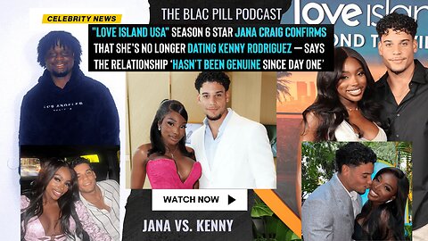 "Love Island USA" season 6 star JaNa Craig confirms that she's no longer DATING Kenny Rodriguez