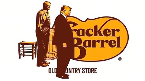 TRUMP AND CRACKER BARREL - Dems don't like, but I think it's cute : )
