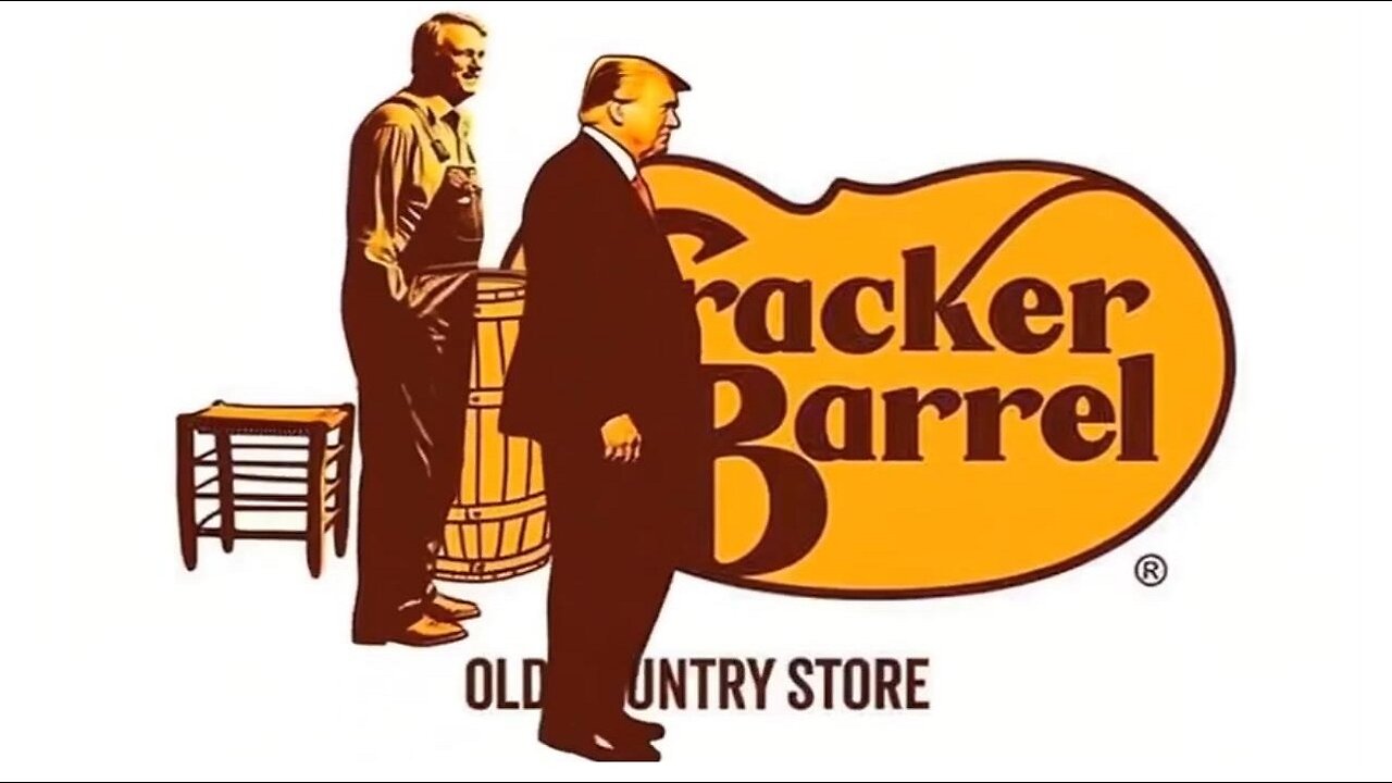 TRUMP AND CRACKER BARREL - Dems don't like, but I think it's cute : )