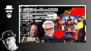 GUNN'S SUPERMAN BOMBS IN CHINA...OH NO, WELL ANYWAY...