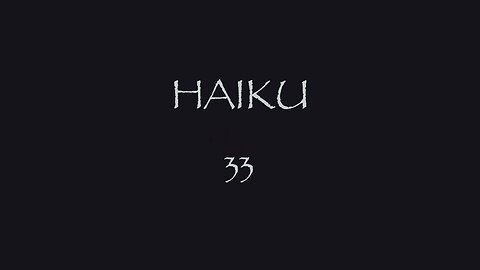 HAIKU 33
