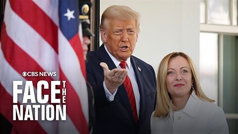 Trump welcomes Italy's Giorgia Meloni ahead of meeting on tariffs