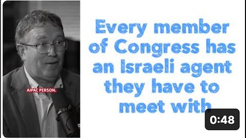 ZOG - Mandatory Meetings Between Congress Members and Israeli Agents