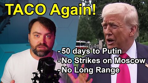 Update from Ukraine | Best news from USA so far but Trump TACO again