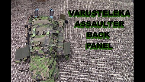 VARUSTELEKA ASSAULTER BACK PANEL