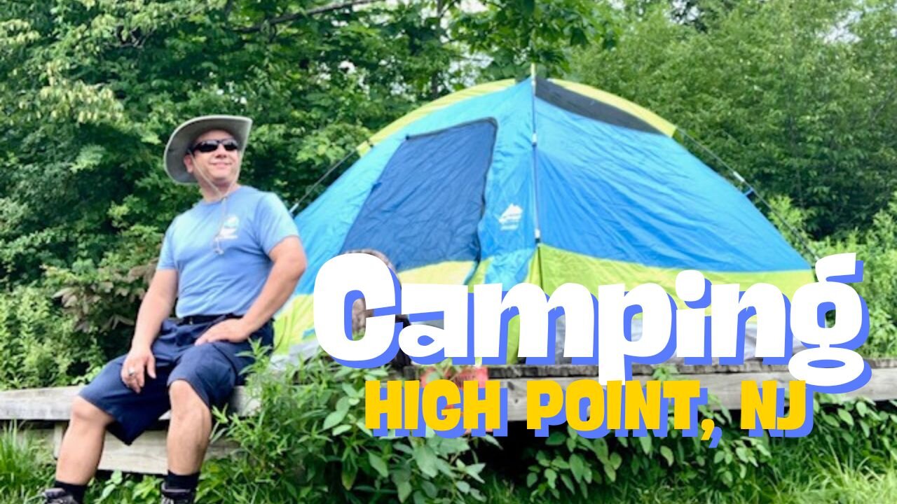 Camping at HIGH POINT, NJ - Visit to Monument/Obelisk