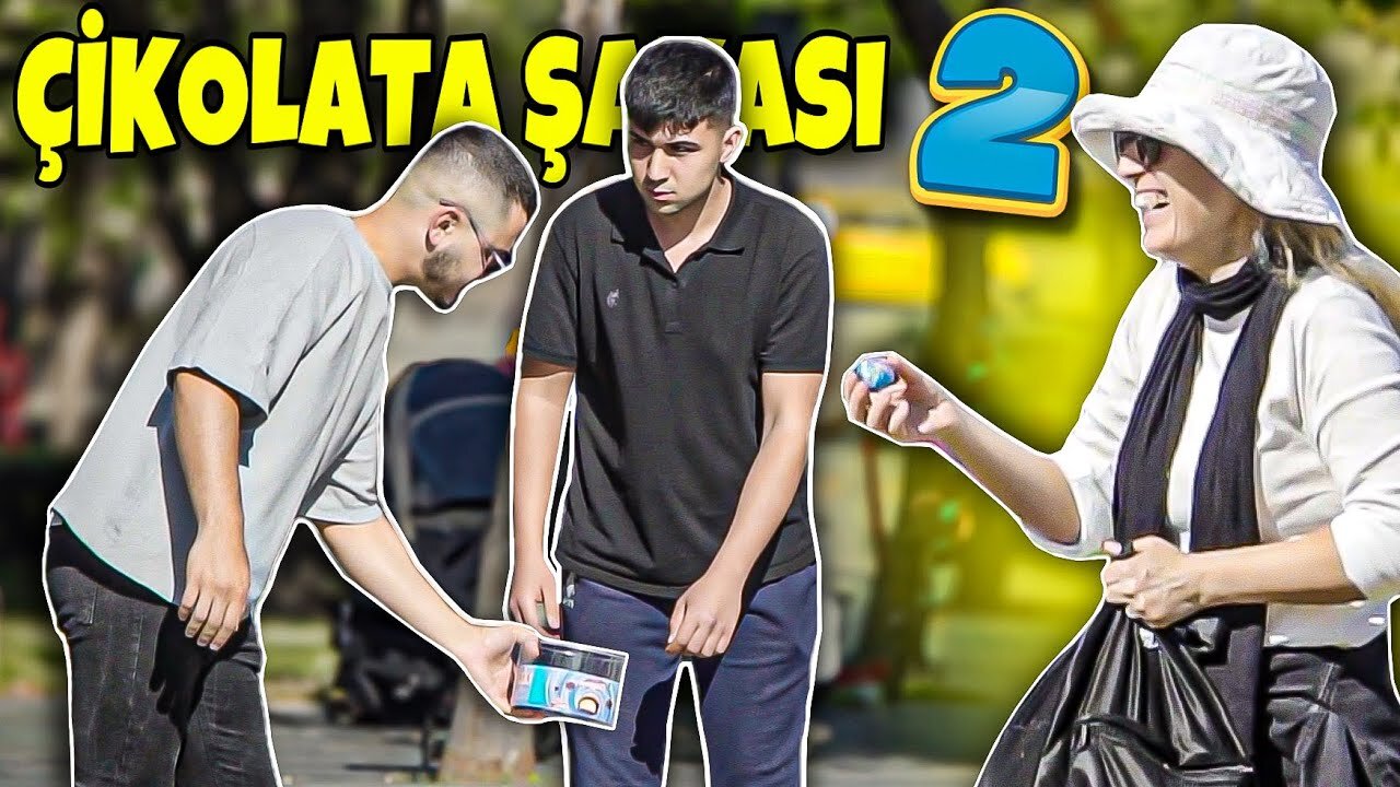TROLLING AS IF YOU WERE GOING TO GIVE CHOCOLATE 2!! (WATCH 100%) - SOCIAL EXPERIMENT