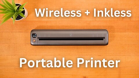 FULLY Wireless AND Inkless Portable Printer! Is this the BEST Thermal Printer?