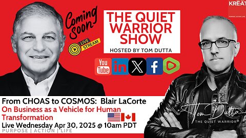 From Chaos to Cosmos: Blair LaCorte on Business as a Vehicle for Human Transformation