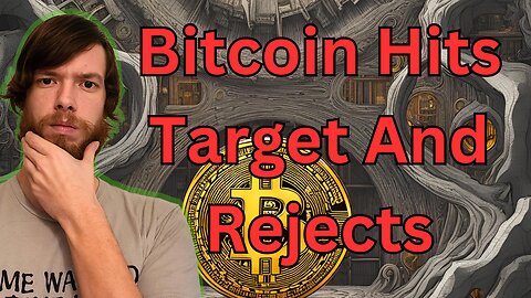 Bitcoin Hits Target And Rejects #crypto #grt #xrp #algo #ankr #btc