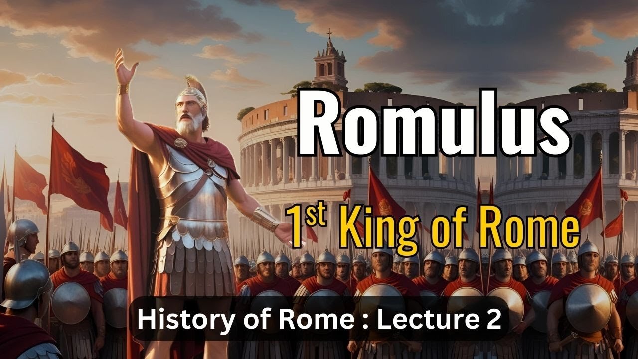 Romulus, First King of Rome– Lecture 2 (History of Rome)