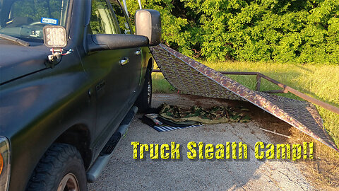 Truck Stealth Camping