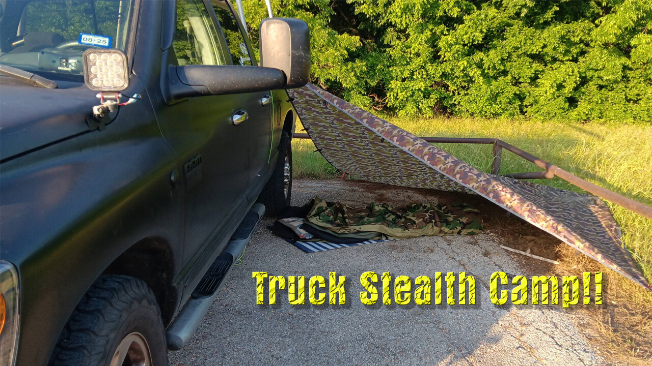 Truck Stealth Camping