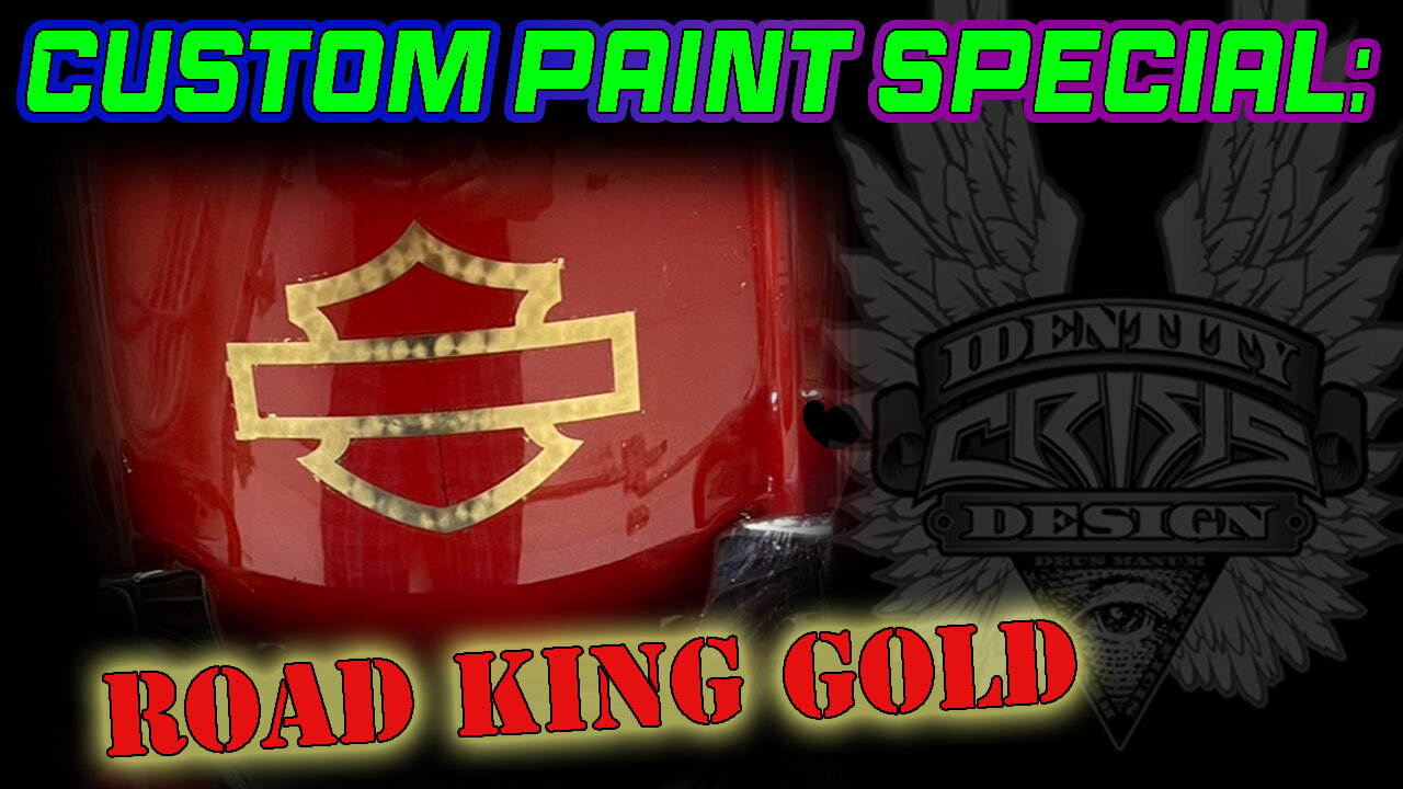 Custom Paint Special: Road King Gold