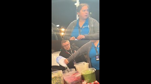 Inspectora arruina la comida de un vendedor ambulante rociándola con lejía