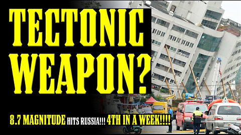 8.7 MAGNITUDE EARTHQUAKE SMASHES RUSSIA!!! 4TH ONE IN A WEEK!!!