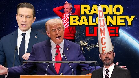 Radio Baloney Live! Trump Destroys UN, Kimmel Back, Poilievre, Carney Lies, Memes
