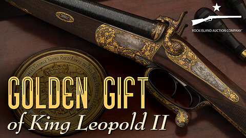 Golden Royal Presentation of King Leopold II