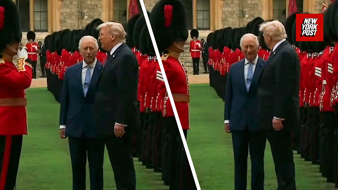 Trump and King Charles share laugh after royal's playful joke