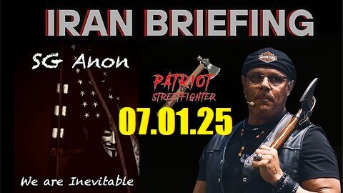 SG Anon joins Patriot Streetfighter, Scott McKay on The Tipping Point - Iran Briefing 7.1.25