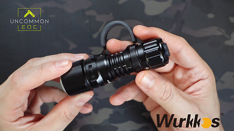 Wurkkos TD07 Tactical Flashlight | 1300 Lumens | 479 Meter Beam
