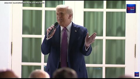 Trump hosts Rose Garden dinner at White House