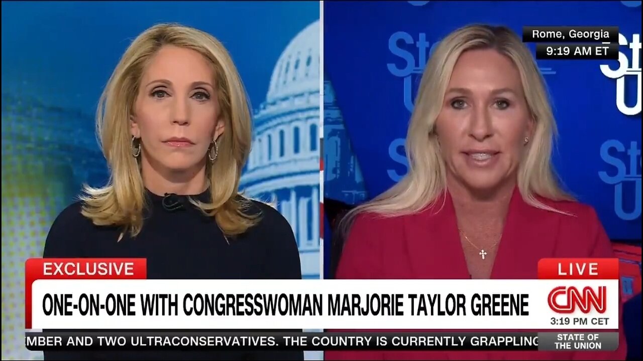 Rep MTG Wants To Make Up With Trump After Her Left Wing Pivot