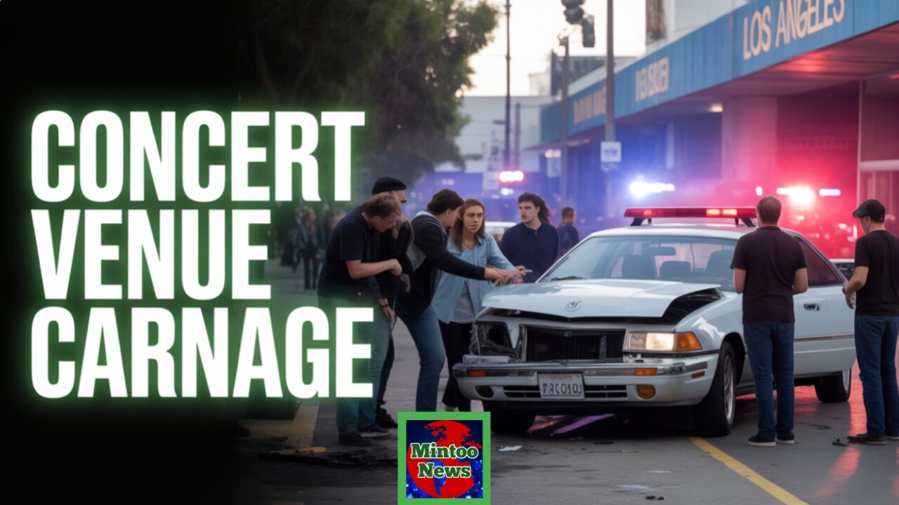 At least 30 injured after car plows into crowd outside music venue in Los Angeles
