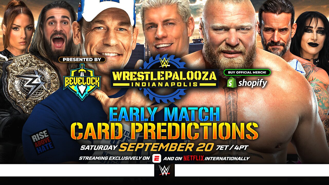 WWE Wrestlepalooza 2025 - Match Card Predictions