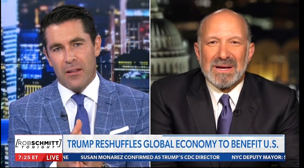 LUTNICK: TRUMP'S TARIFF PLAN IS WORKING