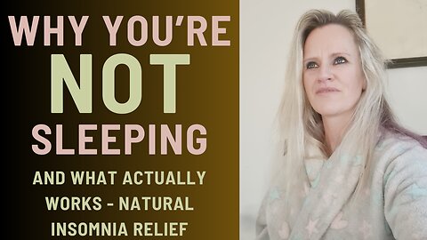 Why You’re Not Sleeping – and What Actually Works | Natural Insomnia Relief & Rife Frequencies