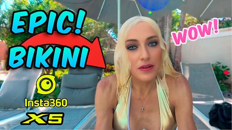 EPIC Bikini + Insta360 X5 = OMG Results! 😍📸