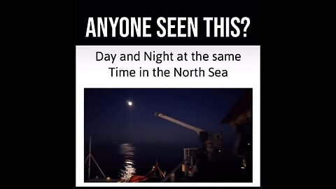 "Experiencing Day and Night Simultaneously: A Unique Phenomenon in the North Sea"