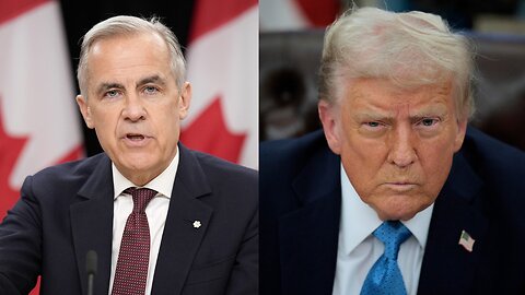 Donald Trump And Mark Carney Full Meeting