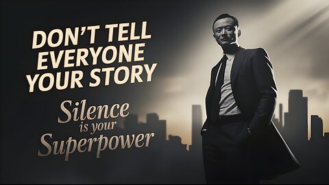 DON'T TELL EVERYONE YOUR STORY – Powerful Jack Ma Motivation | Silence Is Your Superpower
