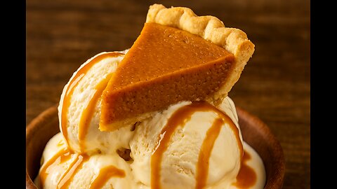 Pumpkin Pie Butter Cookies Hack Over Ice Cream