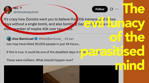 Iran and an Example of Hamas Brain Rot