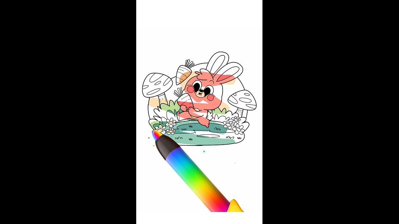Bunny 🐰 magic colours