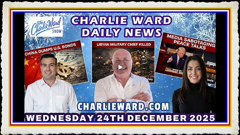 CHARLIE WARD DAILY NEWS WITH CHARLIE WARD, PAUL BROOKER, WEDNESDAY 24TH DECEMBER 2025
