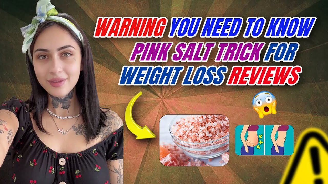 Pink Salt Weight Loss Hack 🔥 Does It Really Work?