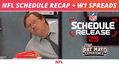 NFL Schedule Release Breakdown 2025 | Week 1 Spread Picks, Predictions