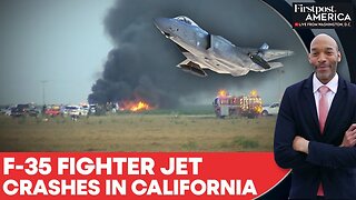 US: F-35 Jet Crashes In California Amid Technical Concerns & Criticism | Firstpost America | N18G